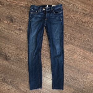 Rag & bone jeans. Size 27. Small hole on left pocket. Pictures included